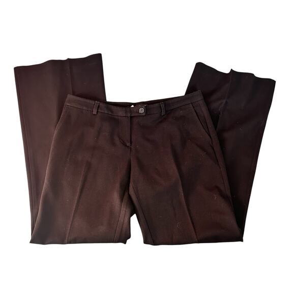 Options Black Italian Trouser Wide Leg Pants Sz M - Picture 3 of 7